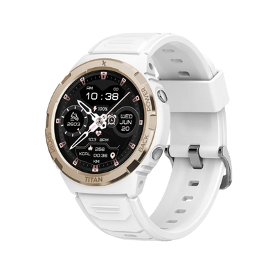 Smartwatch Maxcom FW100 Titan Valkiria Biały.