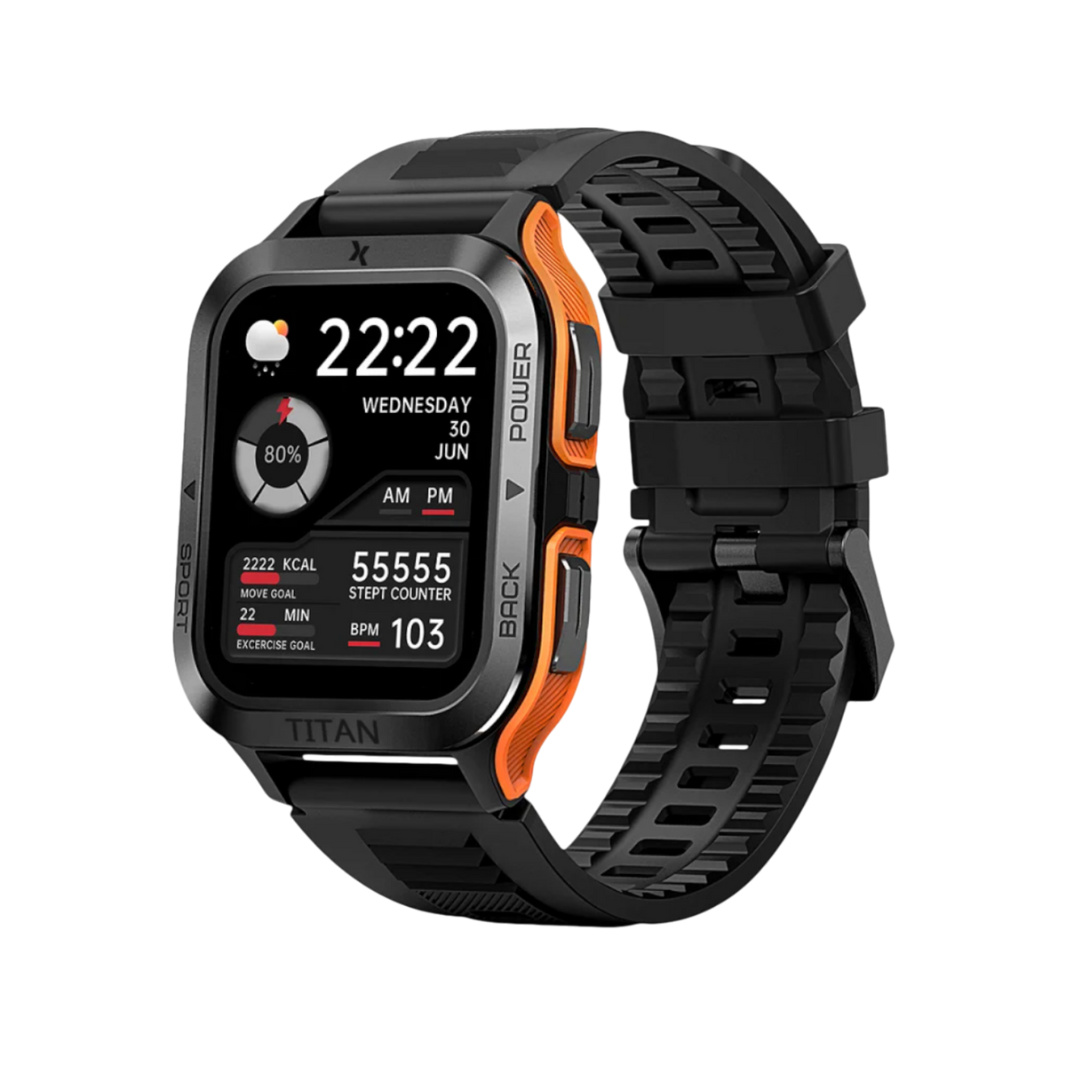 Smartwatch Maxcom Fit FW67 Titan Pro Orange.