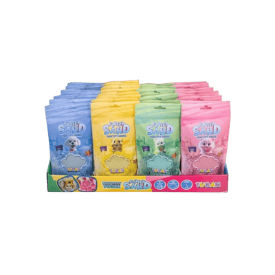Puszysty piasek TUBAN Fluffy Sand zestaw mix 32 sztuki.