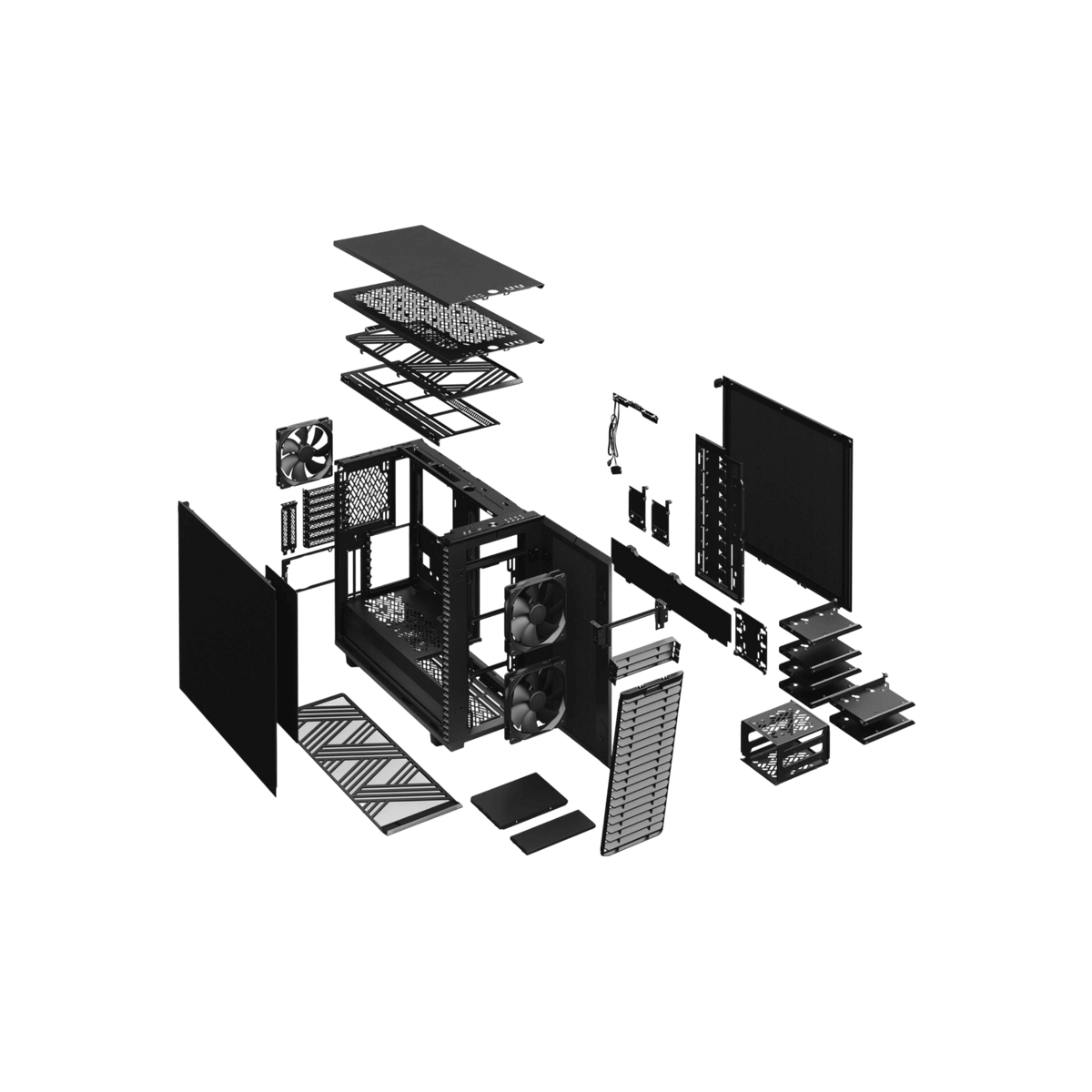Obudowa Fractal Design Define 7 Black Solid.