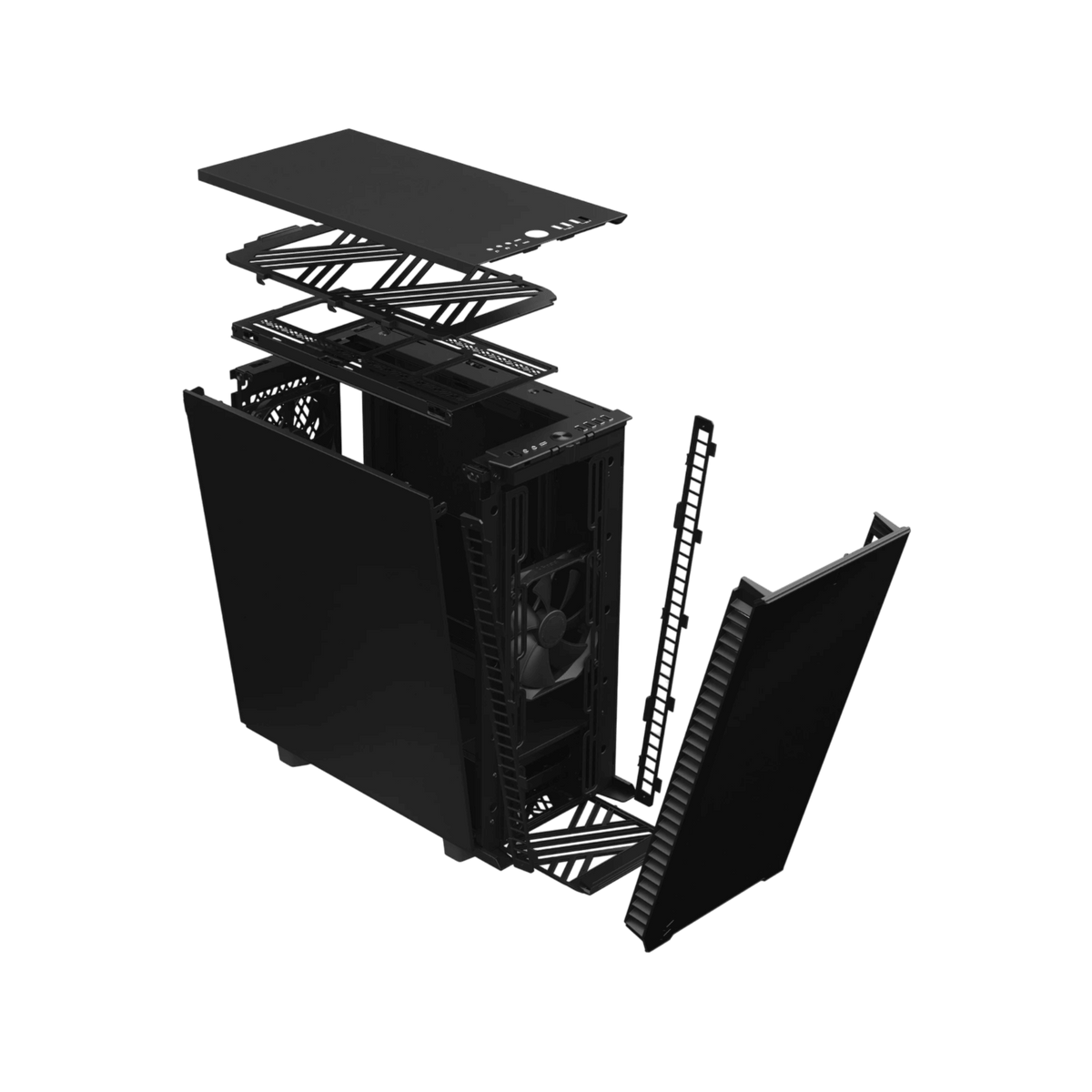 Obudowa Fractal Design Define 7 Compact Black Solid.
