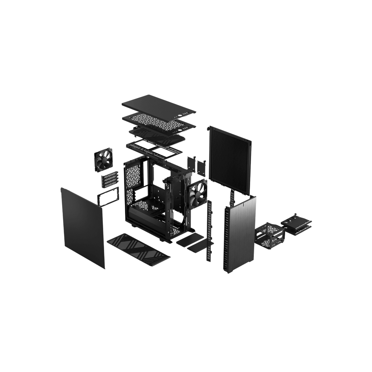 Obudowa Fractal Design Define 7 Mini Black Solid.