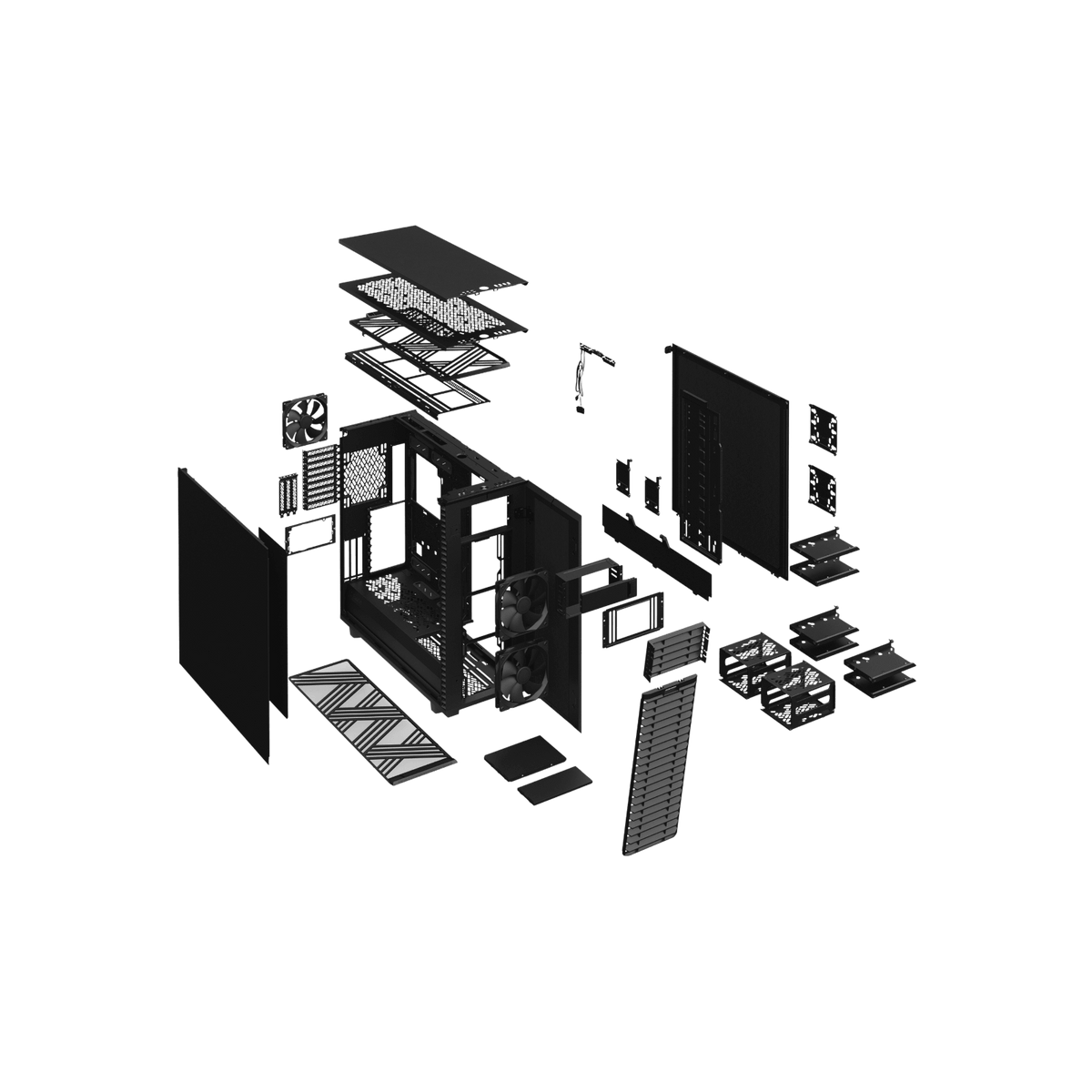 Obudowa Fractal Design Define 7 XL Black Solid.