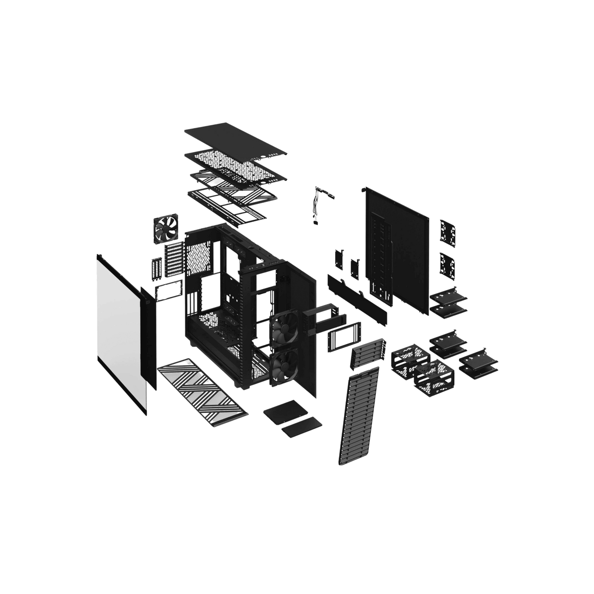 Obudowa Fractal Design Define 7 XL Black TG Light Tint.