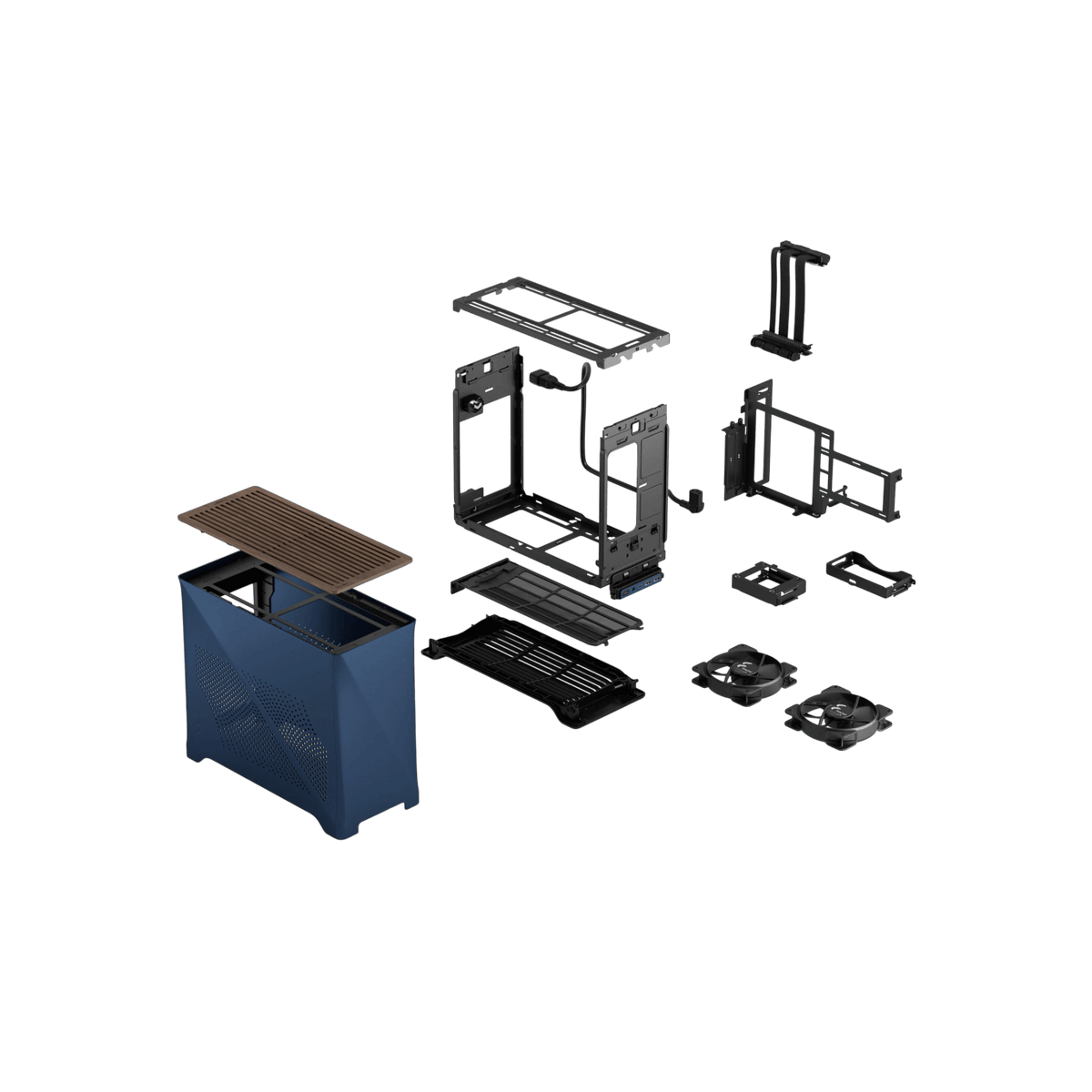 Obudowa Fractal Design Era 2 Midnight Blue.