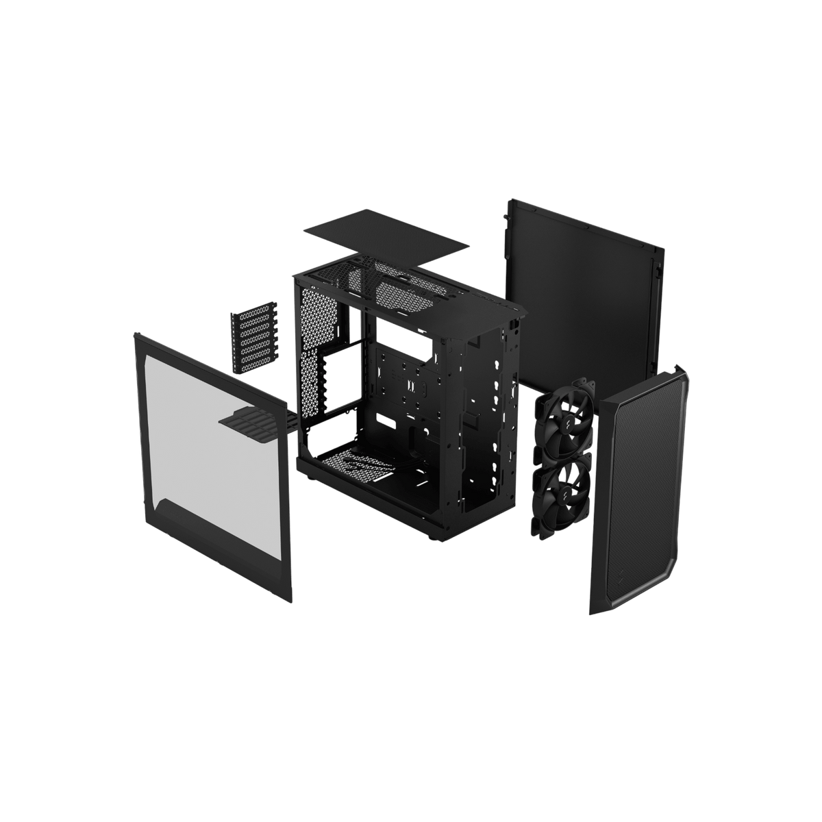 Obudowa Fractal Design Focus 2 Black TG Clear Tint.