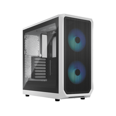 Obudowa Fractal Design Focus 2 RGB White TG Clear Tint.