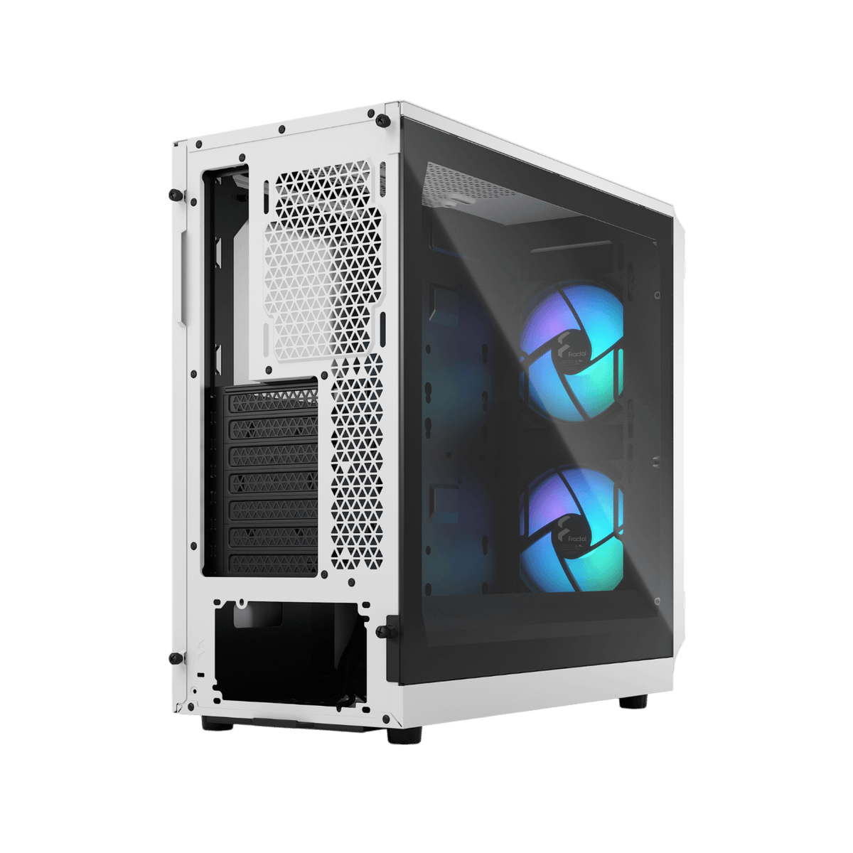 Obudowa Fractal Design Focus 2 RGB White TG Clear Tint.