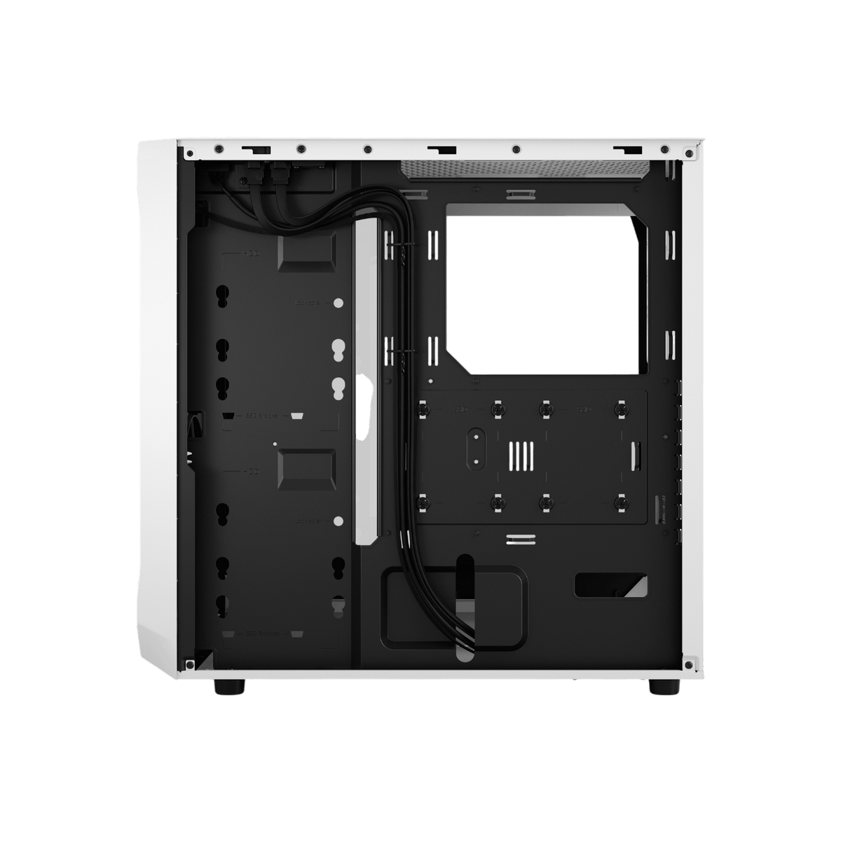 Obudowa Fractal Design Focus 2 White TG Clear Tint.