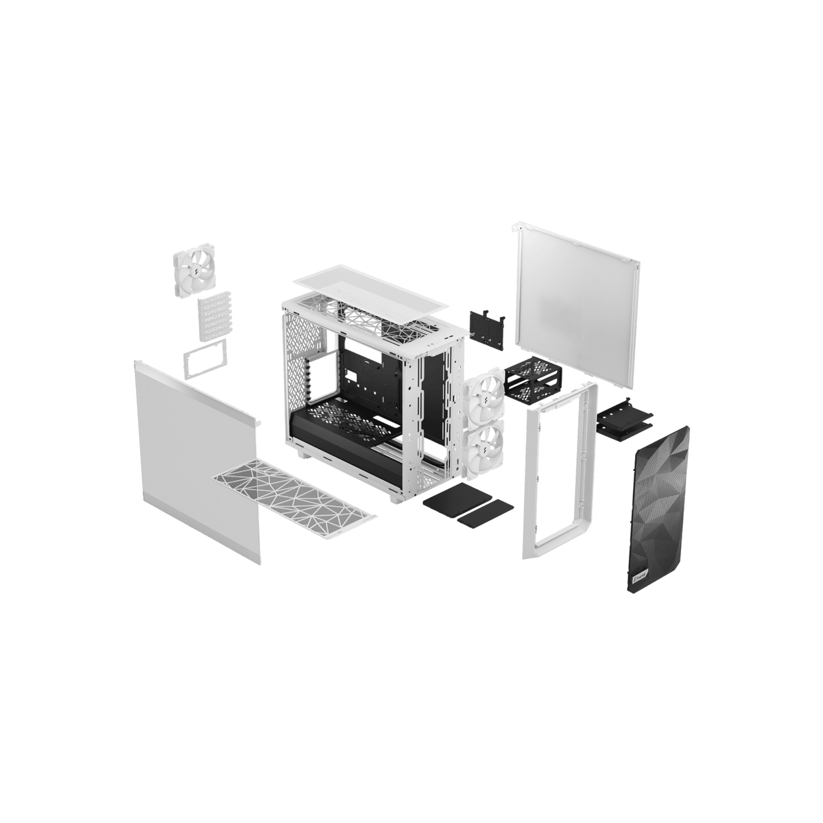 Obudowa Fractal Design Meshify 2 Lite White TG Clear.