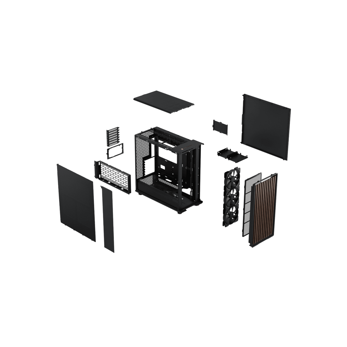 Obudowa Fractal Design North XL Charcoal Black.