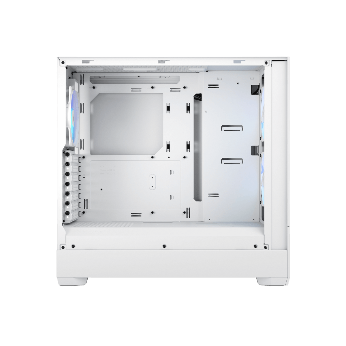 Obudowa Fractal Design Pop Air RGB White TG Clear.