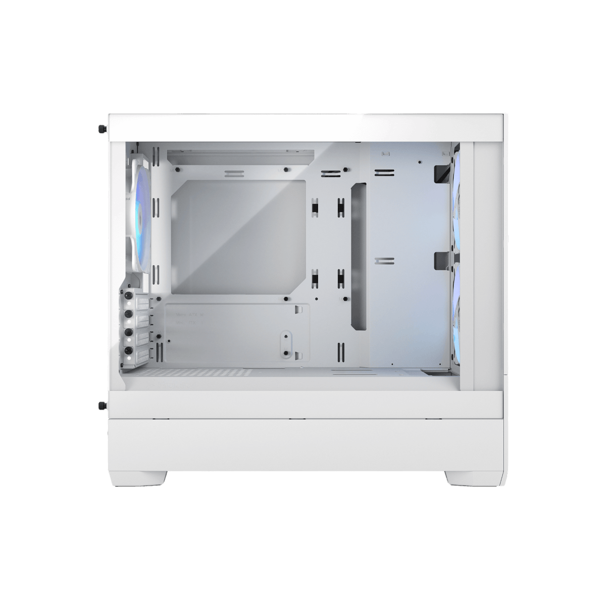 Obudowa Fractal Design Pop Mini Air RGB White TG Clear Tint.