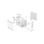 Obudowa Fractal Design Pop XL Air RGB White TG Clear.