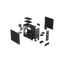 Obudowa Fractal Design Pop XL Silent Solid Black.