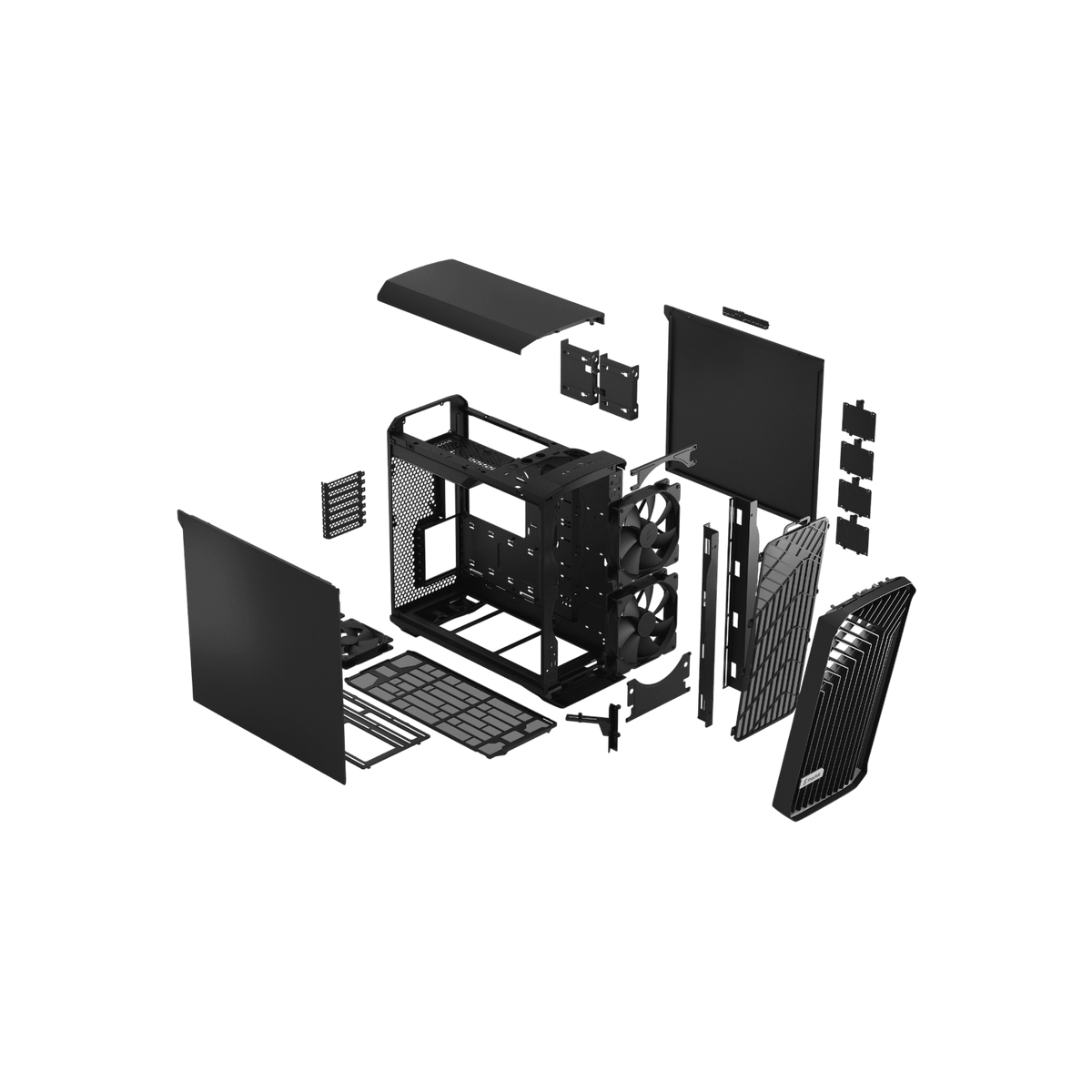 Obudowa Fractal Design Torrent Black Solid.