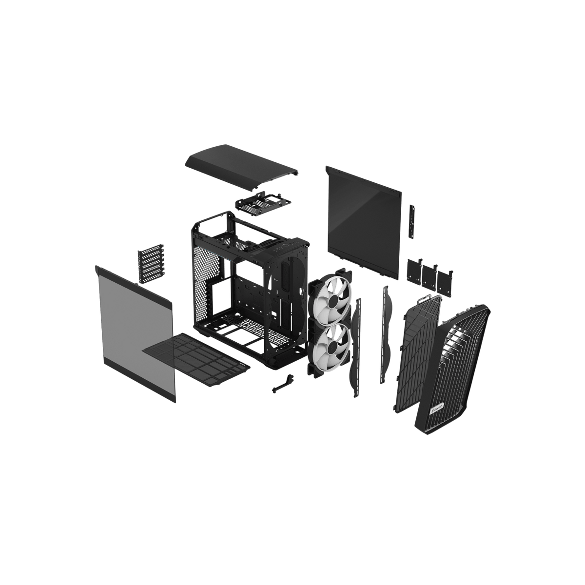 Obudowa Fractal Design Torrent Compact Black RGB TG Light Tint.