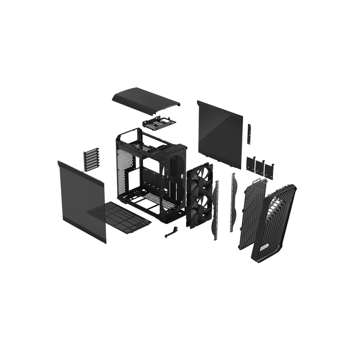 Obudowa Fractal Design Torrent Compact Black TG Dark Tint.