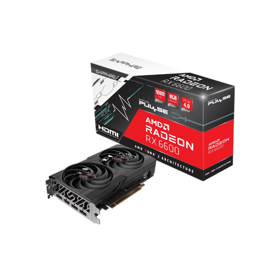 Karta graficzna Sapphire Radeon RX 6600 PULSE GAMING 8GB GDDR6.