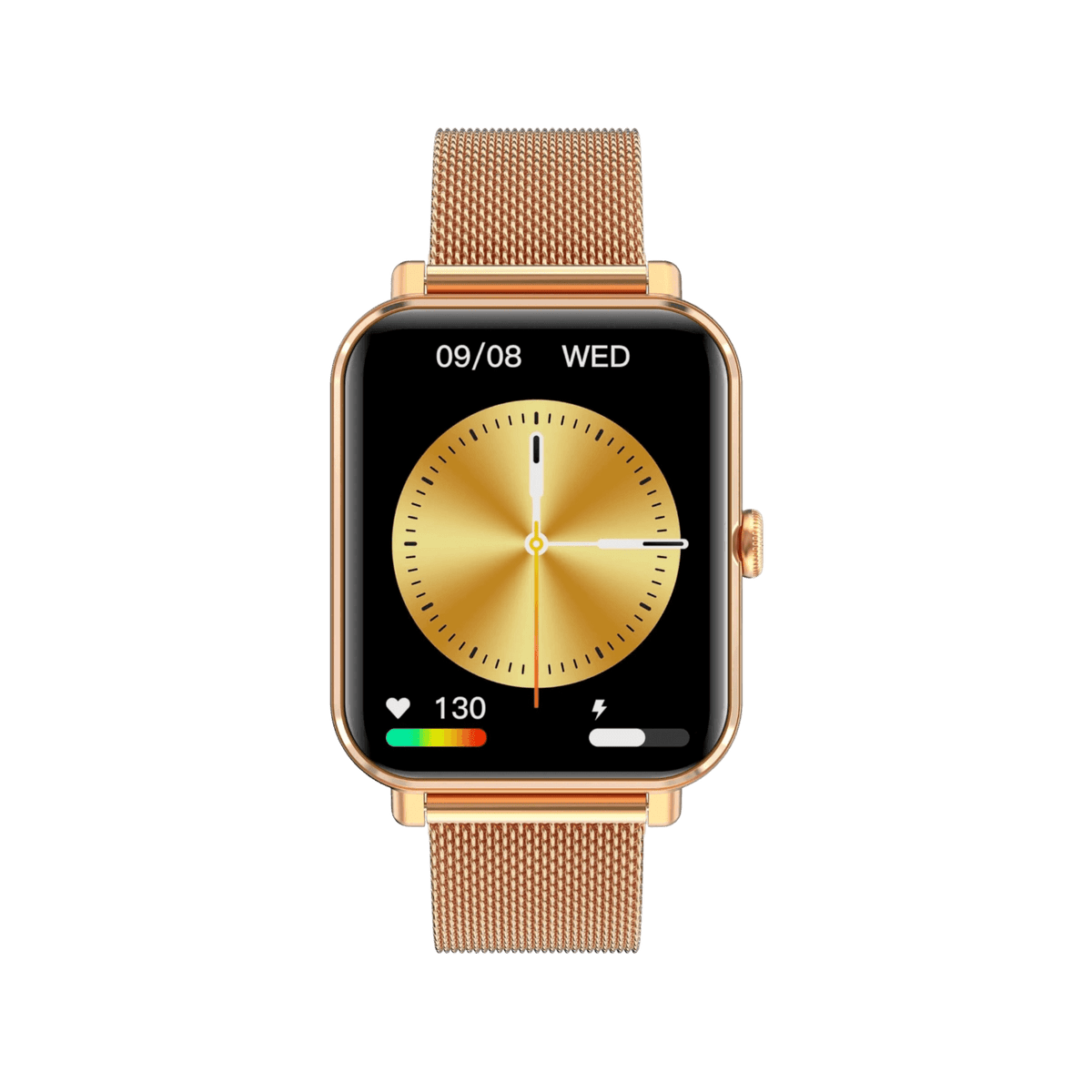 Smartwatch Garett GRC CLASSIC Złoty stalowy.