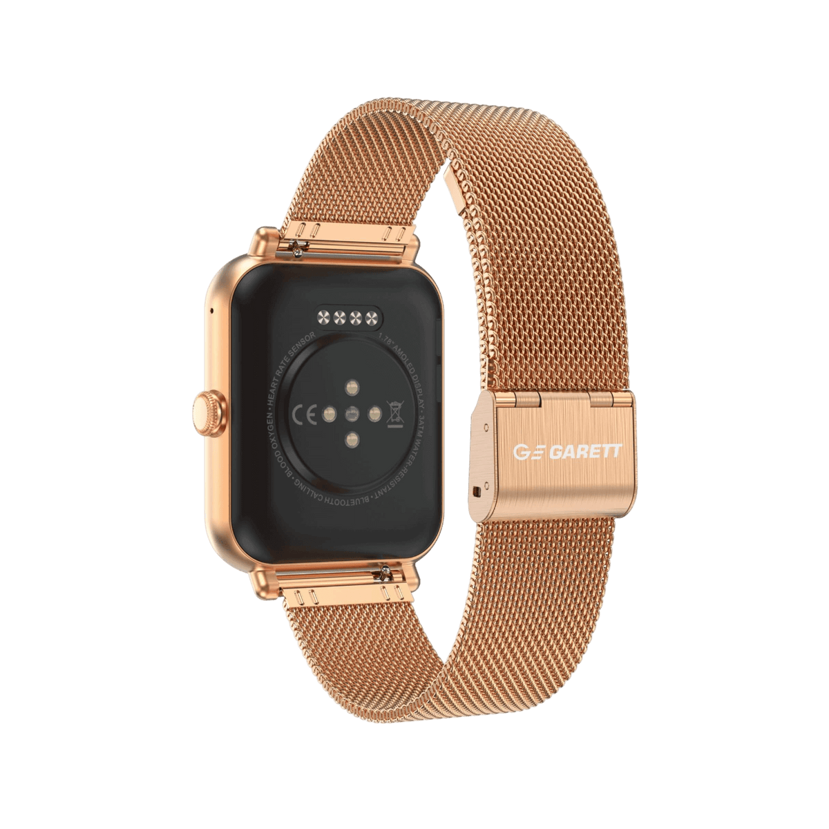 Smartwatch Garett GRC CLASSIC Złoty stalowy.