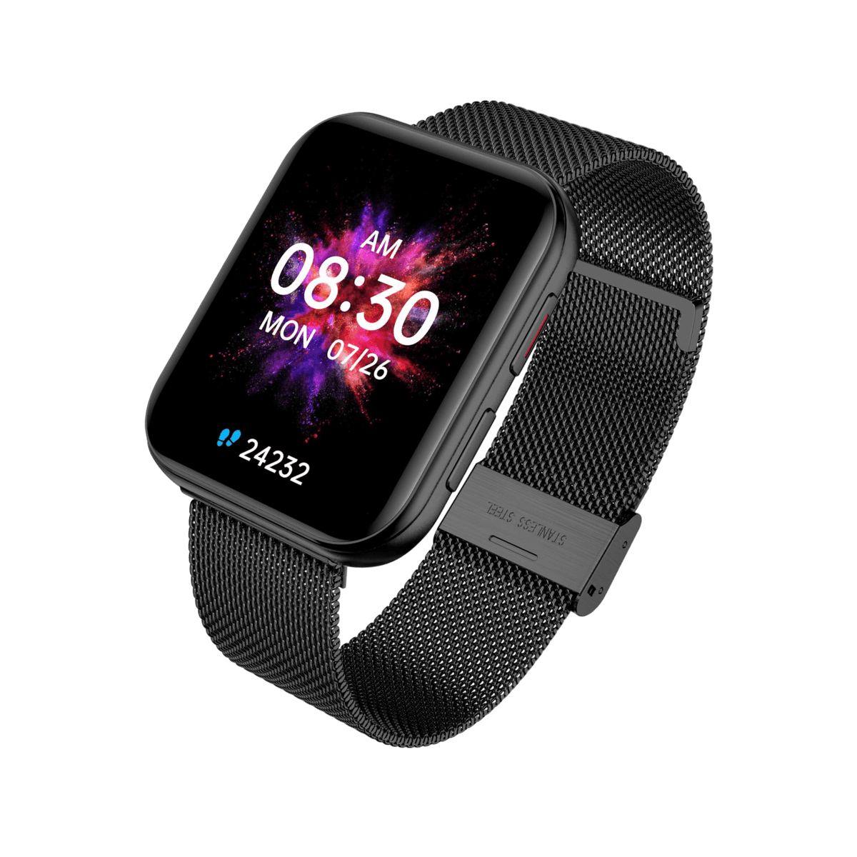 Smartwatch Garett GRC Maxx Czarny stalowy.