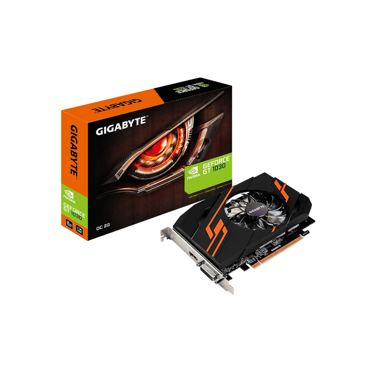 Karta graficzna Gigabyte GeForce GT 1030 OC 2GB GDDR5.
