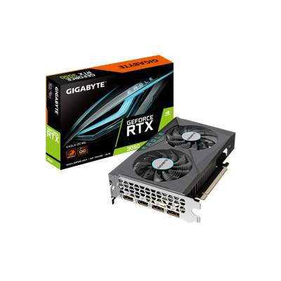 Karta graficzna Gigabyte GeForce RTX 3050 EAGLE OC 6GB GDDR6.