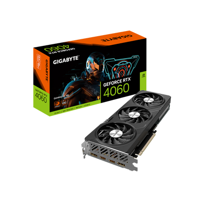 Karta graficzna Gigabyte GeForce RTX 4060 GAMING OC 8GB GDDR6.