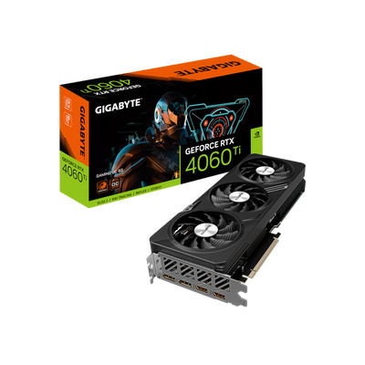 Karta graficzna Gigabyte GeForce RTX 4060 Ti Gaming OC 8GB GDDR6.