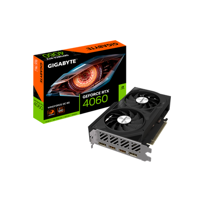Karta graficzna Gigabyte GeForce RTX 4060 WINDFORCE OC 8GB GDDR6.