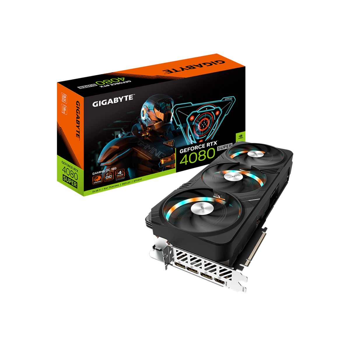 Karta graficzna Gigabyte GeForce RTX 4080 SUPER GAMING OC 16GB GDDR6X.