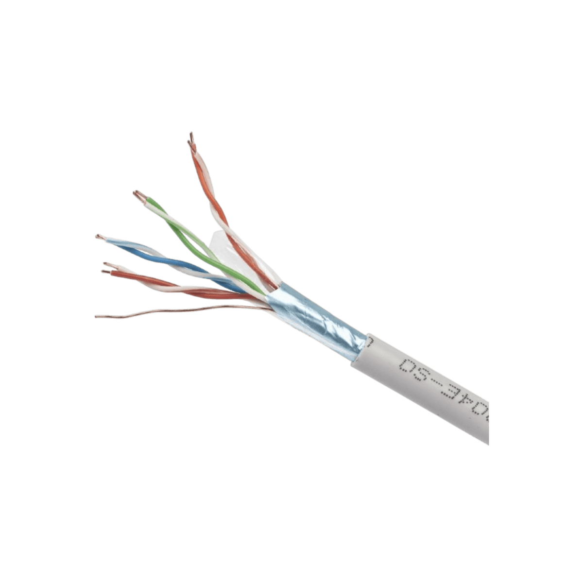 Kabel sieciowy Gembird FTP Kat.5e Drut AWG 24 305m Szary.