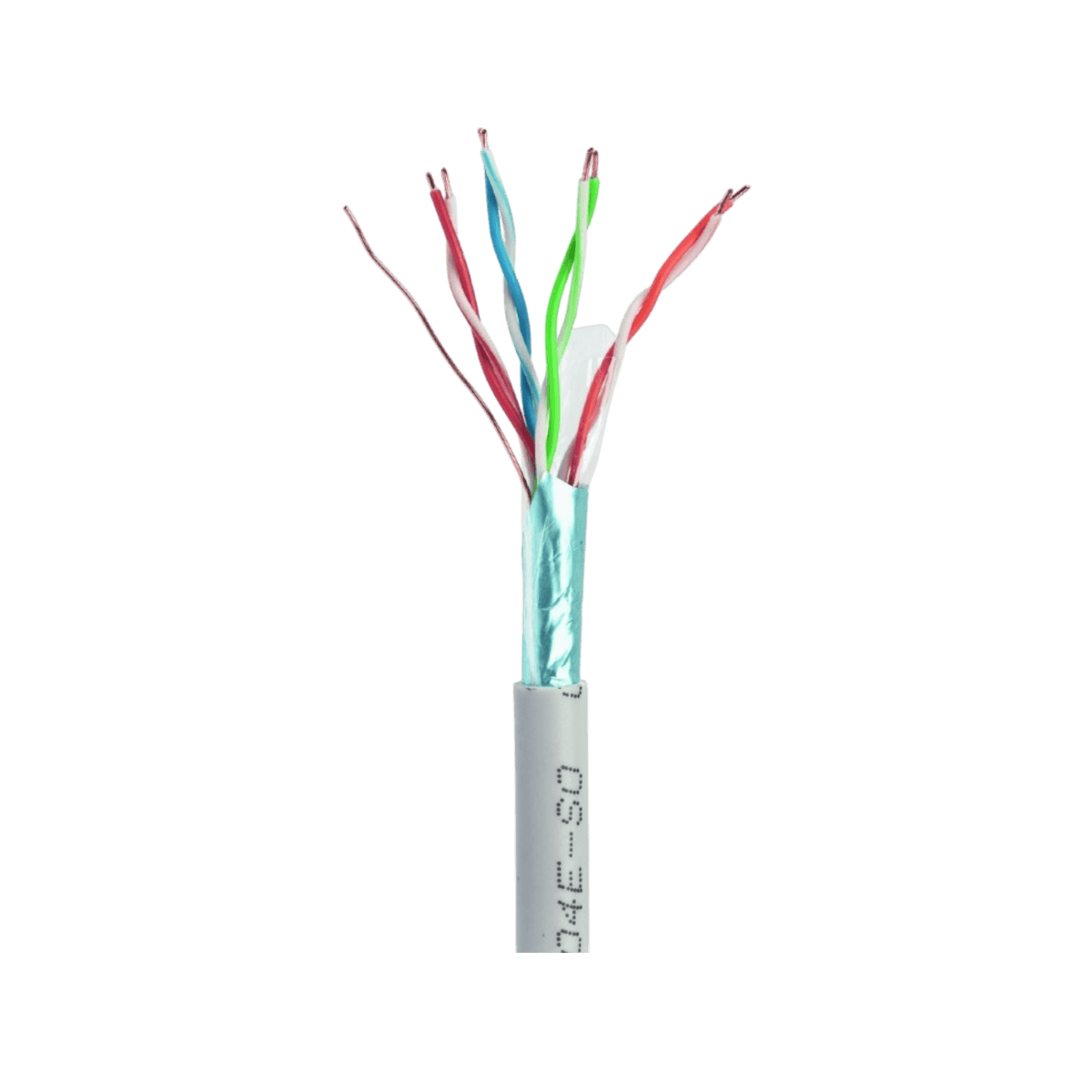 Kabel sieciowy Gembird FTP Kat.5e Drut AWG 24 305m Szary.