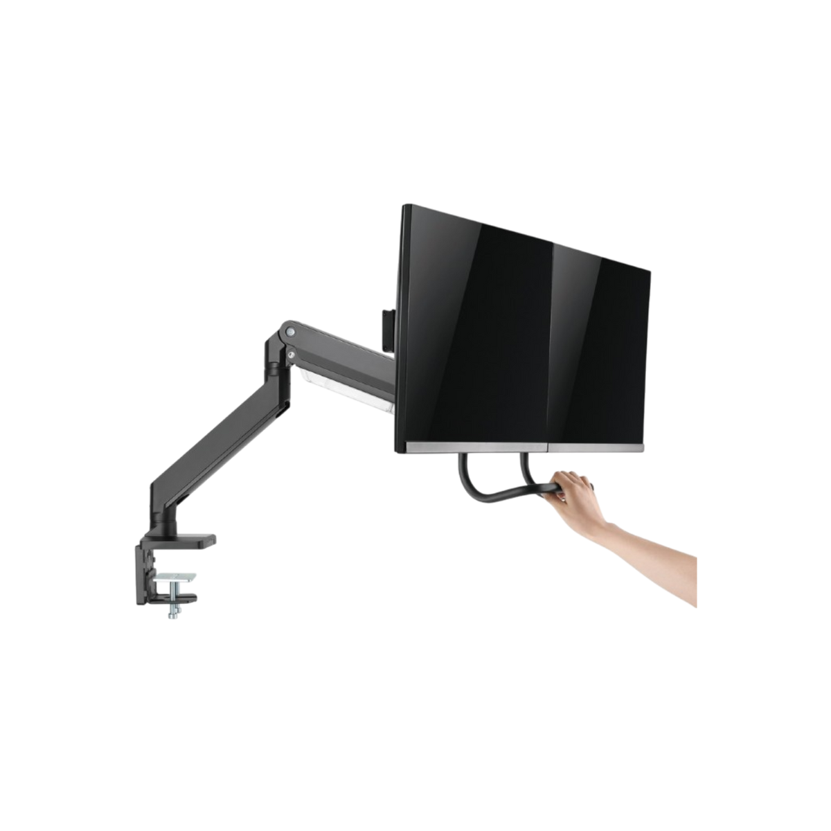 Uchwyt biurkowy na 2 monitory 17" - 32" Gembird MA-DA2-04 VESA 8kg.