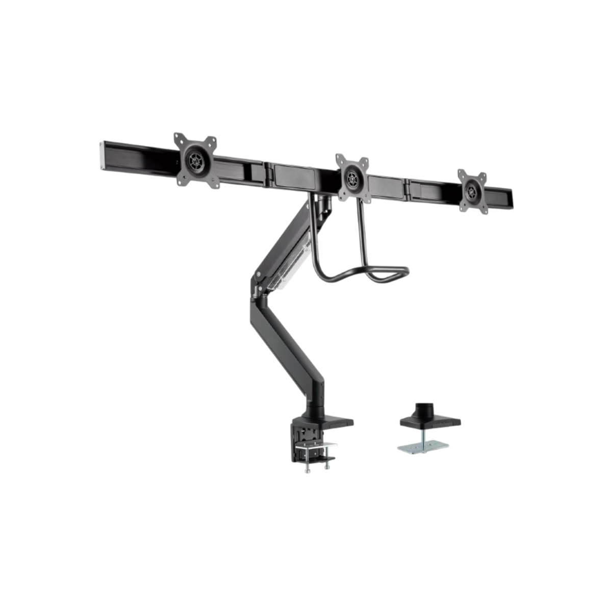Uchwyt biurkowy na 3 monitory 17" - 27" Gembird MA-DA3-03 6kg.