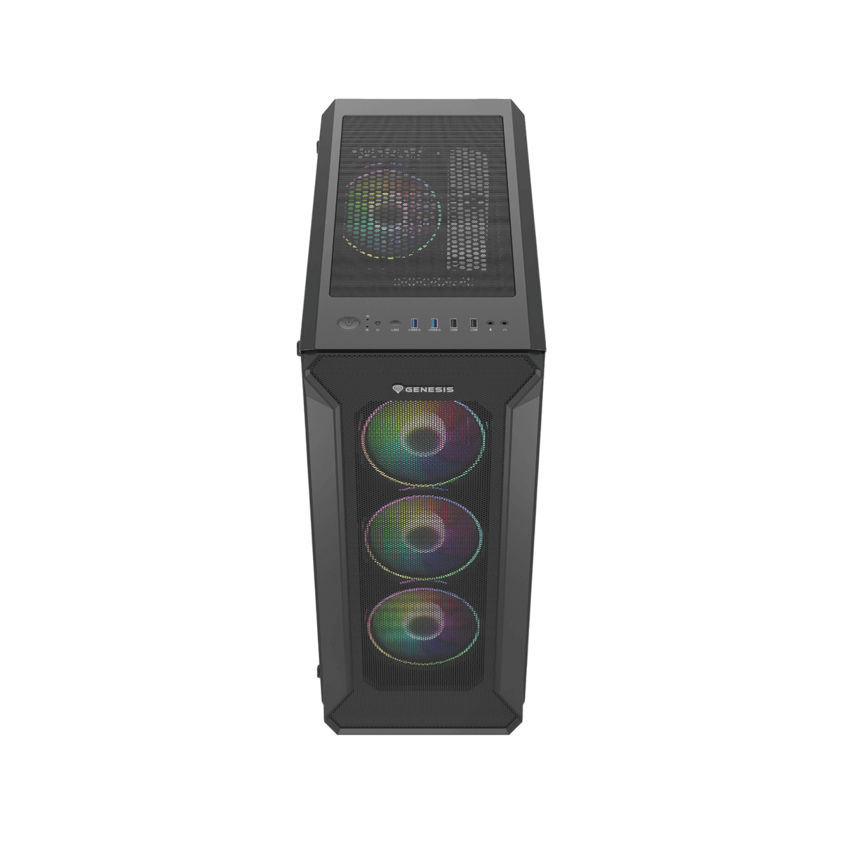 Obudowa Genesis Irid 505 V2 ARGB Black.
