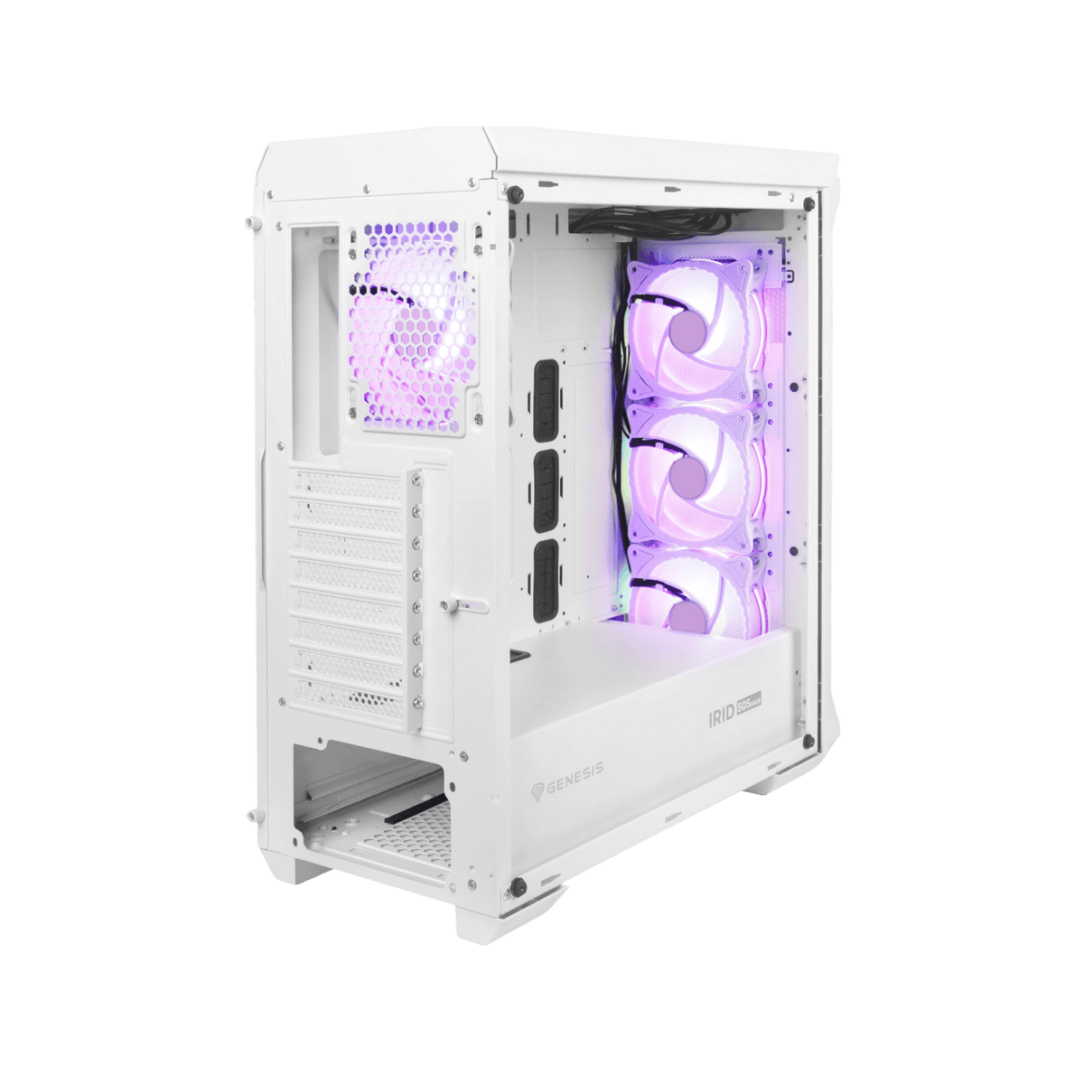 Obudowa Genesis Irid 505 V2 ARGB White.