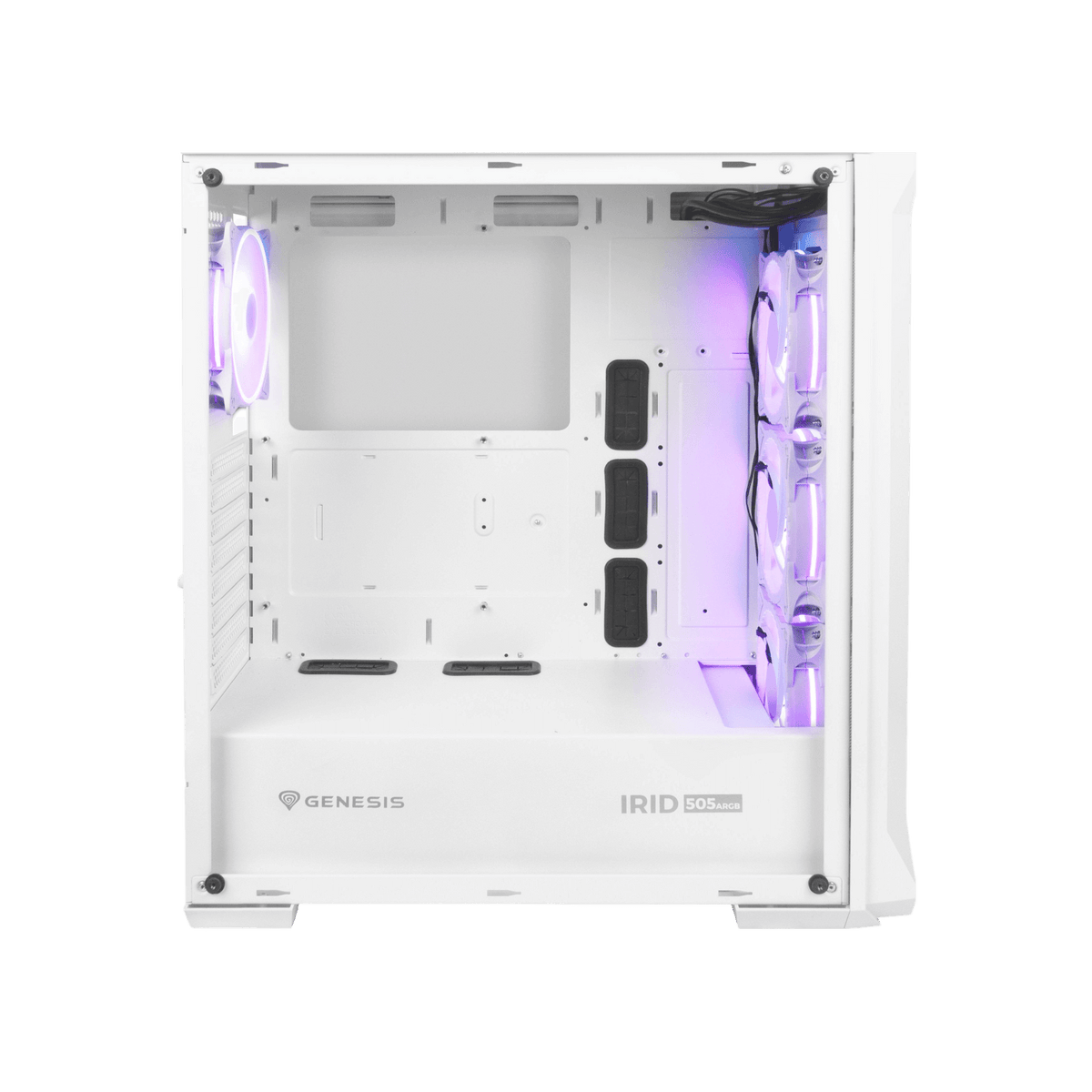 Obudowa Genesis Irid 505 V2 ARGB White.