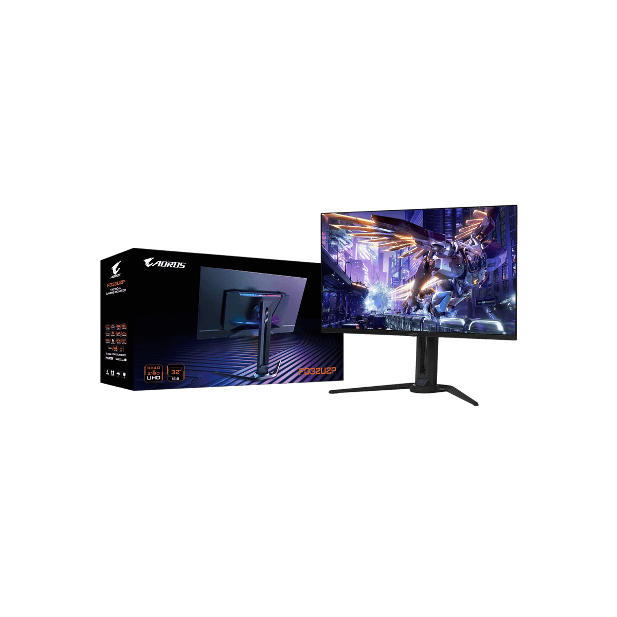 Monitor Gigabyte AORUS FO32U2P 31,5" QD-OLED 4K UHD.