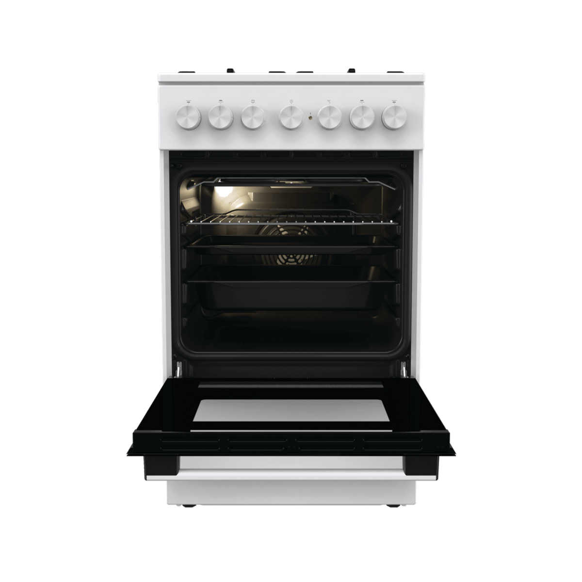 Kuchnia gazowo-elektryczna Gorenje GK5A22WH.