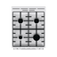 Kuchnia gazowo-elektryczna Gorenje GK5A22WH.