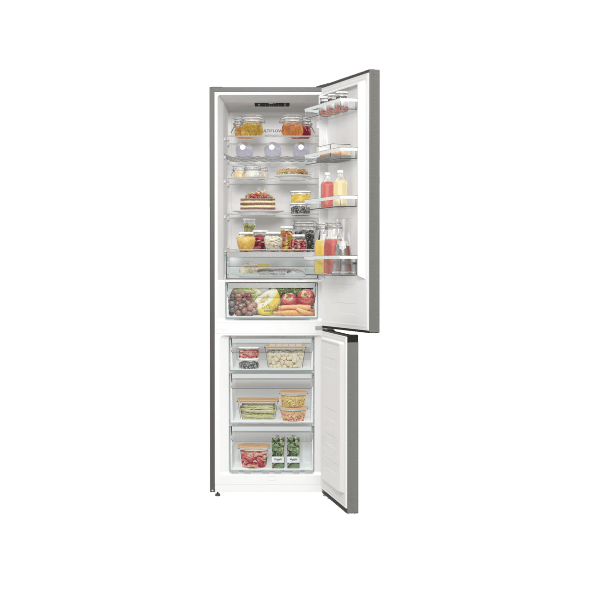 Lodówka wolnostojąca Gorenje NRC620BSXL4 No Frost 200cm.