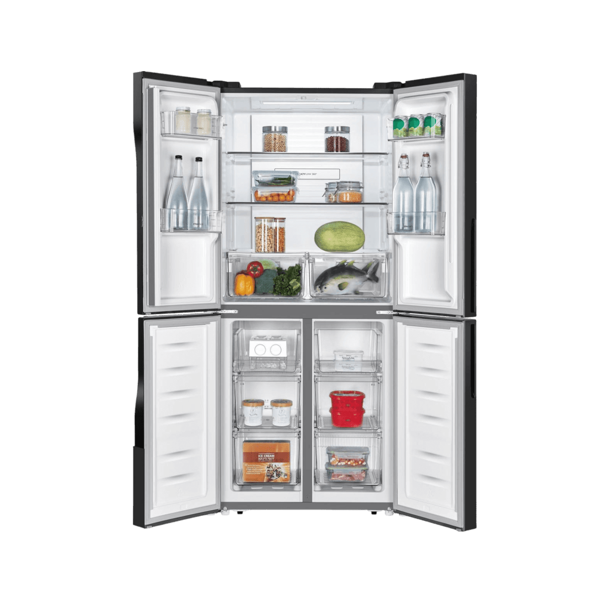 Lodówka wolnostojąca Gorenje NRM818EMB No Frost 181,6cm.