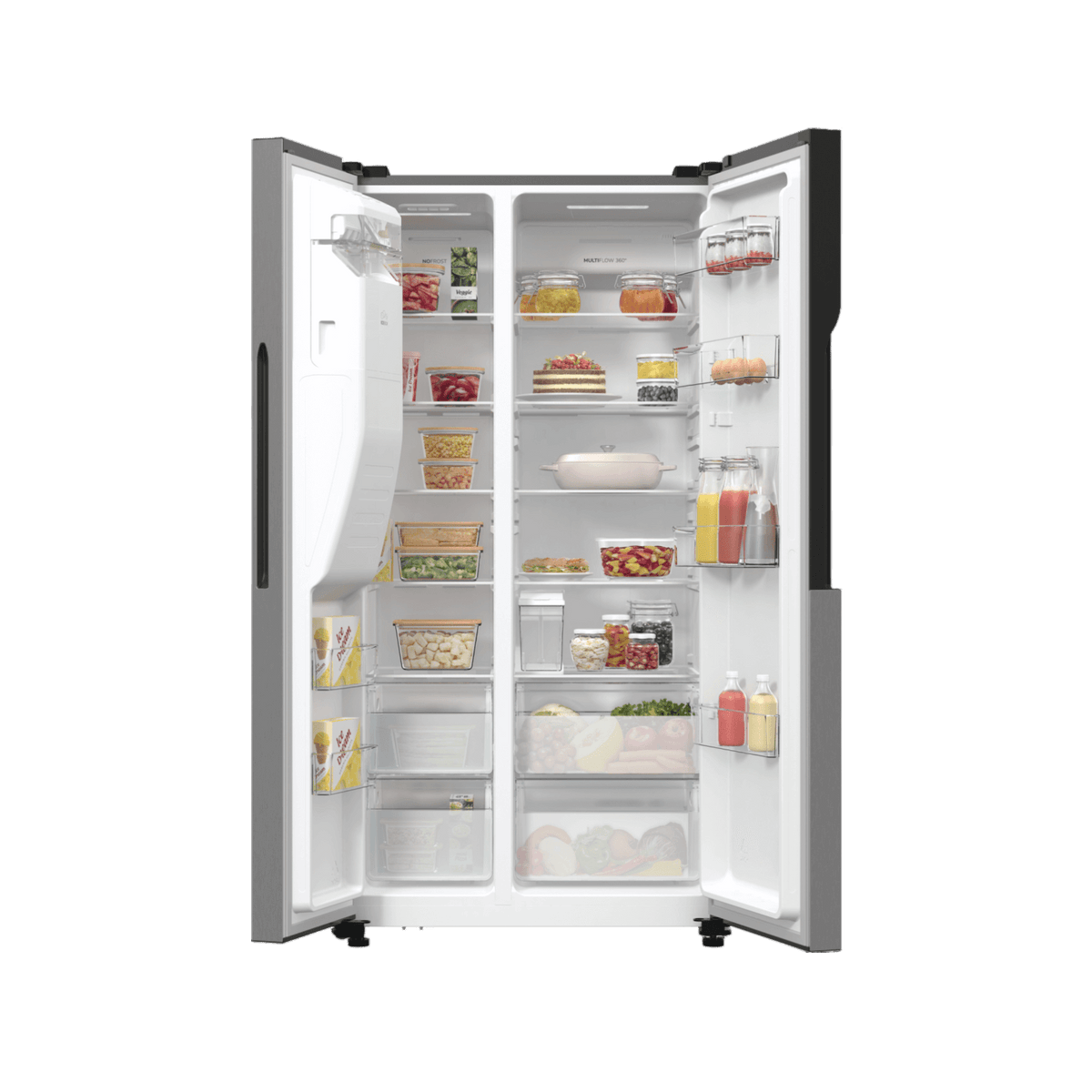 Lodówka wolnostojąca Gorenje NRR9185ESXL No Frost 178,6cm.