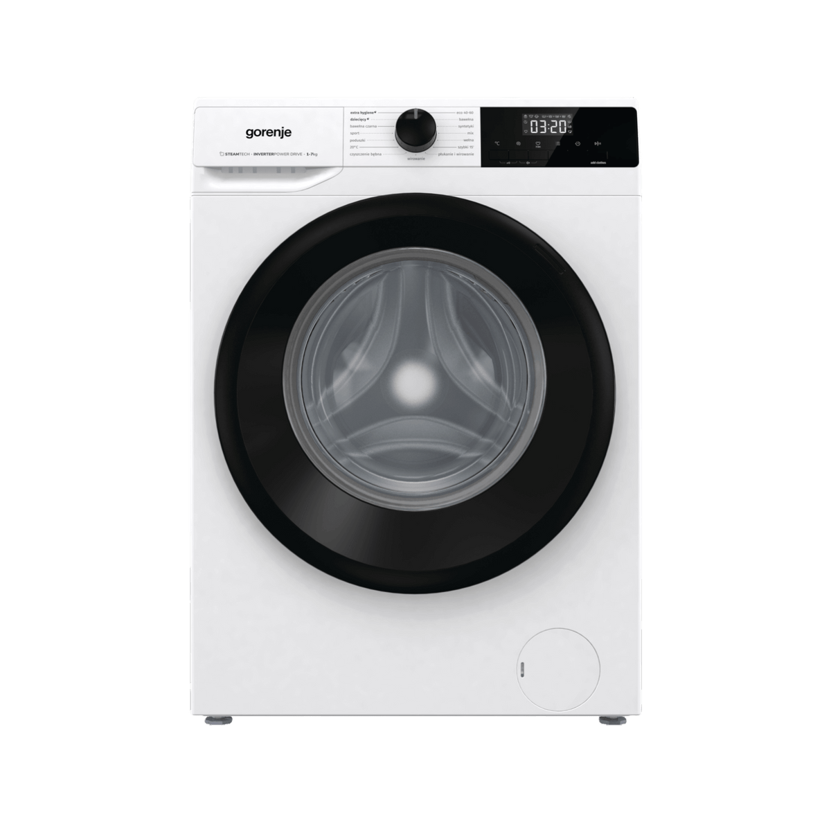 Pralka wolnostojąca Gorenje WNHEI74SAS/PL 7kg 1400rpm.