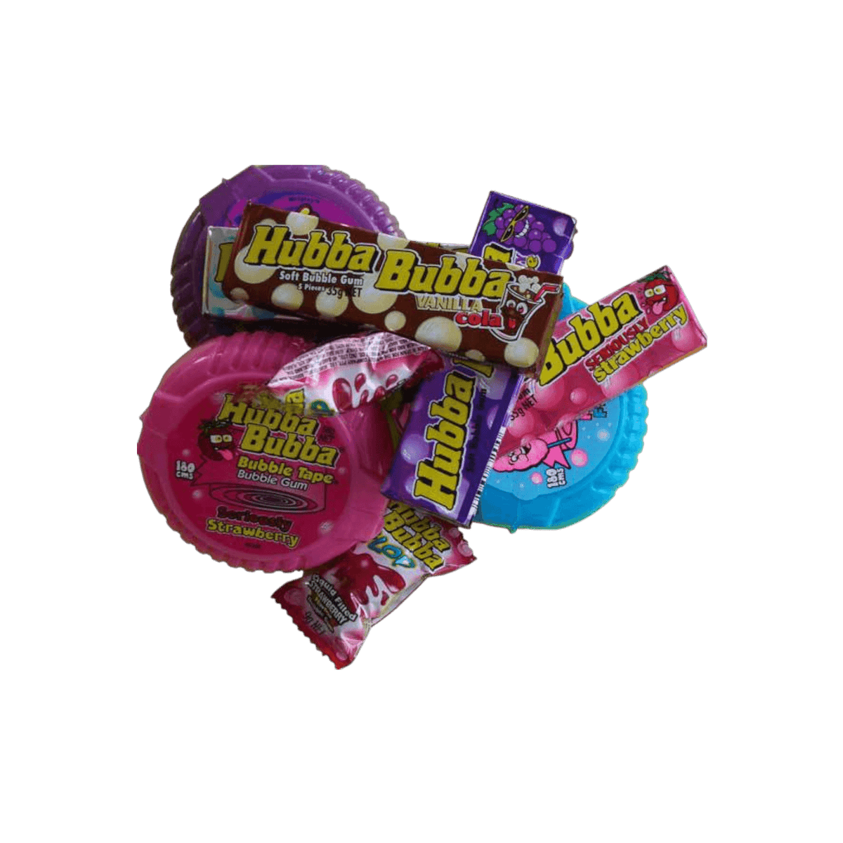 Guma Hubba Bubba.