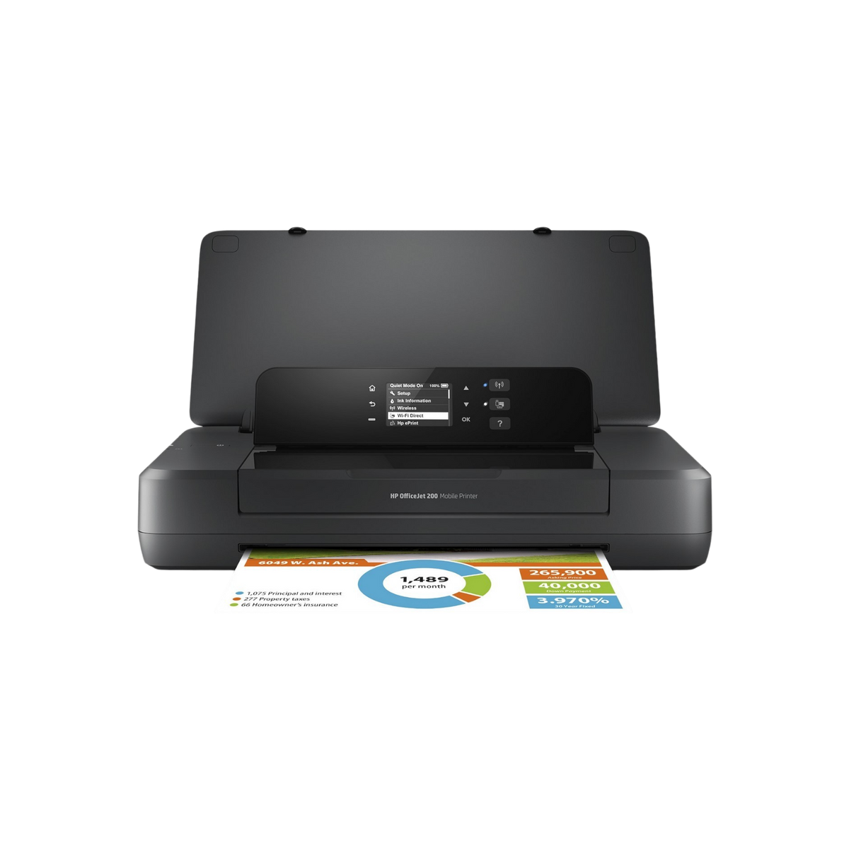 Drukarka przenośna atramentowa HP OfficeJet 200 Mobile.