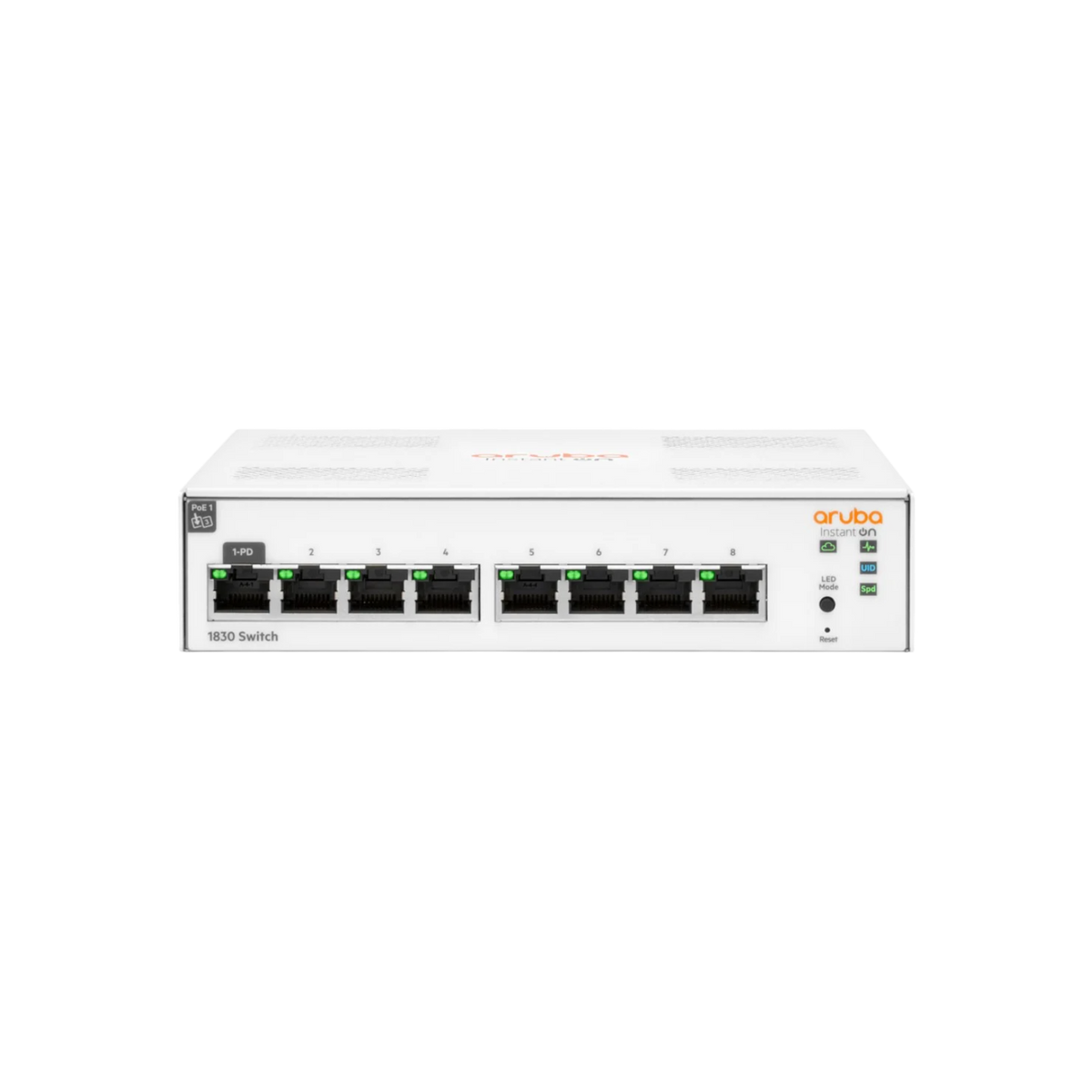 Switch zarządzalny Hewlett Packard Enterprise Aruba Instant On 1830 JL810A 8xGbE.