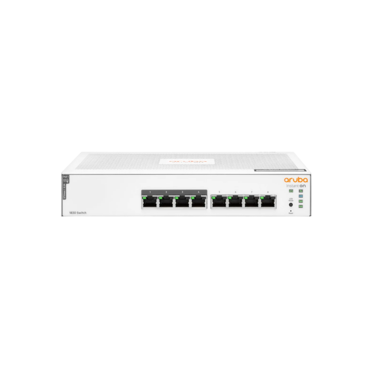 Switch zarządzalny Hewlett Packard Enterprise Aruba Instant On 1830 JL811A 8xGbE PoE 65W.